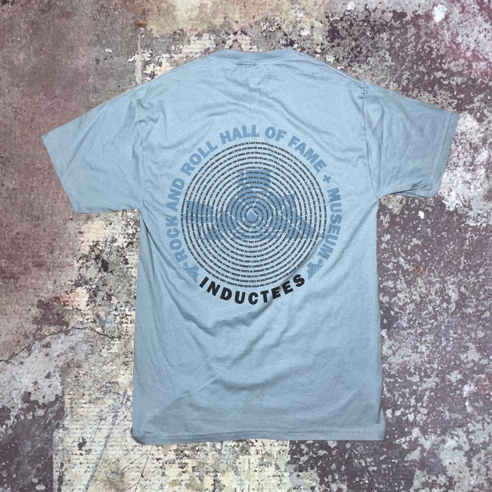 2000s Rock n Roll Hall of Fame Museum Inductees Blue Vintage T-Shirt Medium
